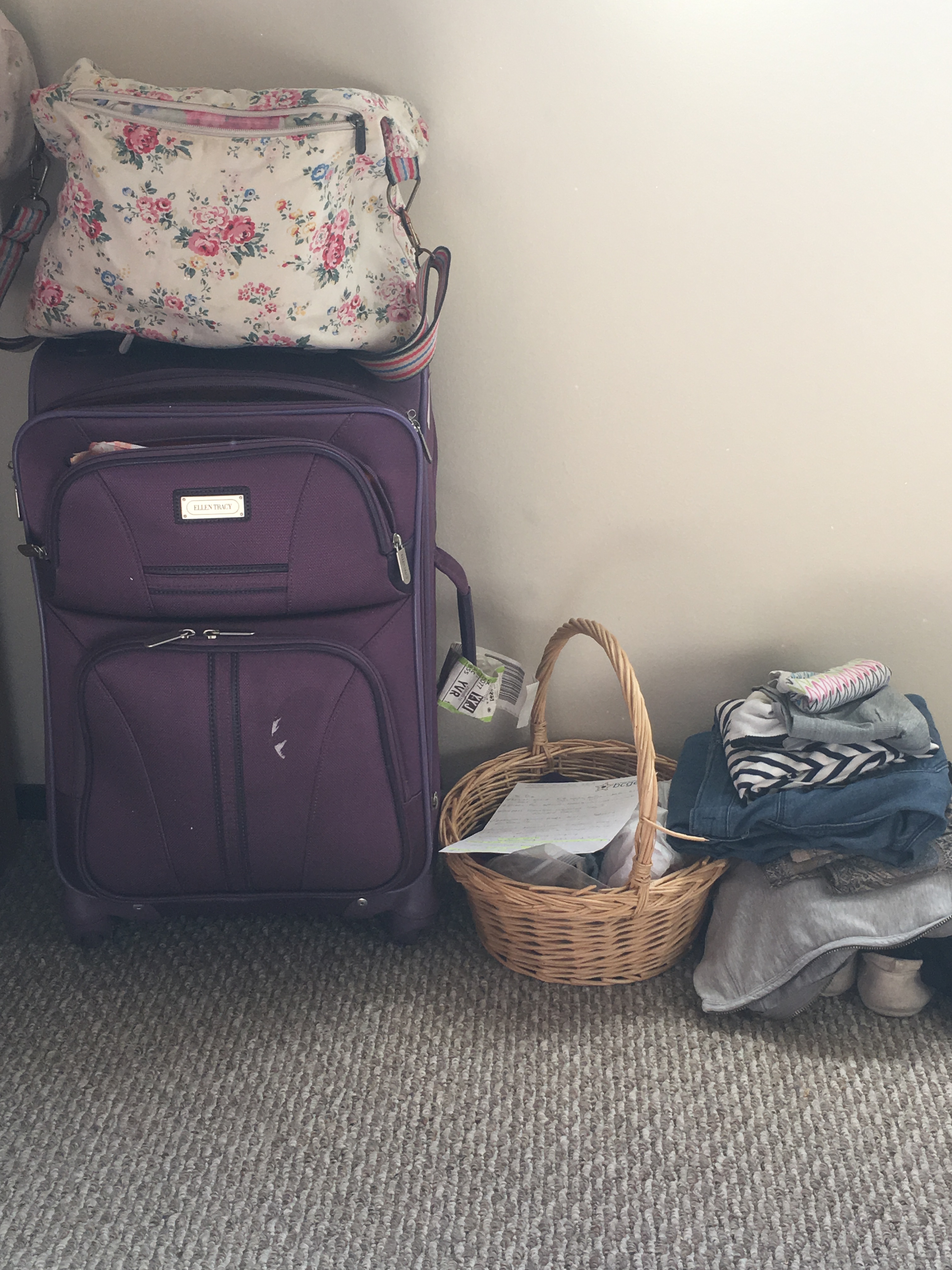 I'm not taking the basket. Also I think you can see my underpants.